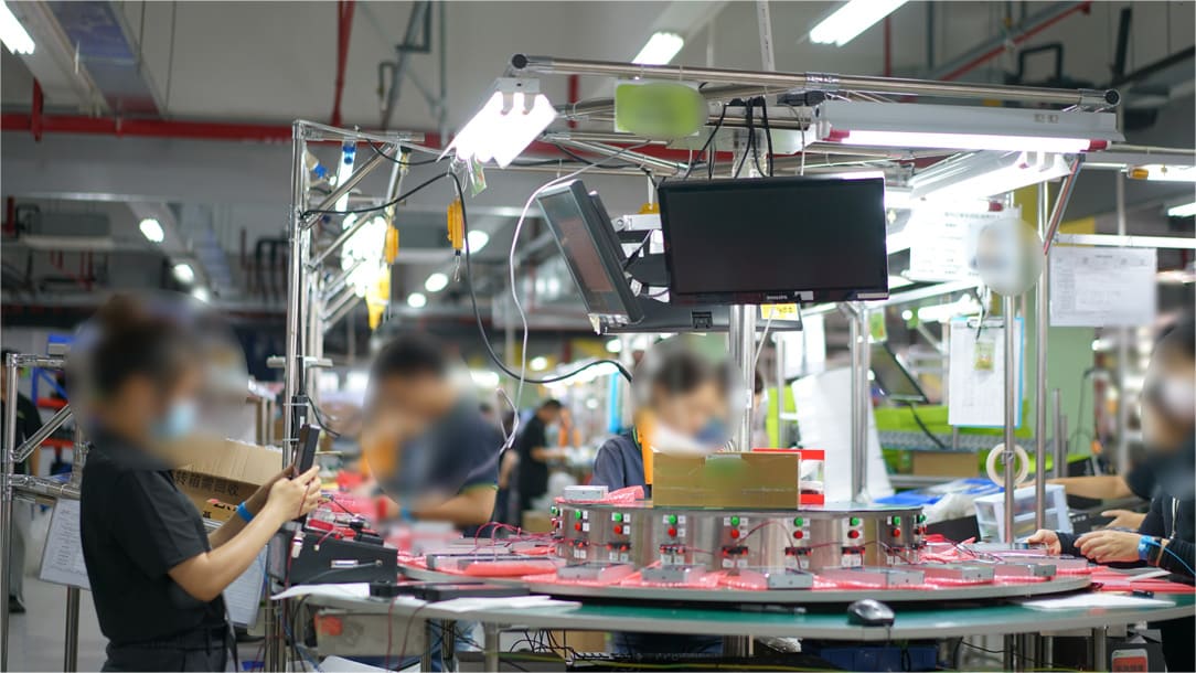 Device assembly production